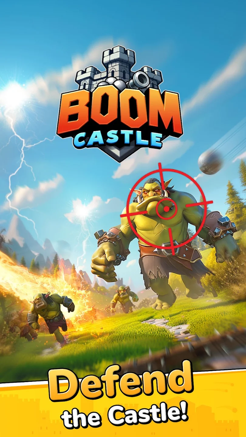 Porten i Boom Castle med forsvar langs muren